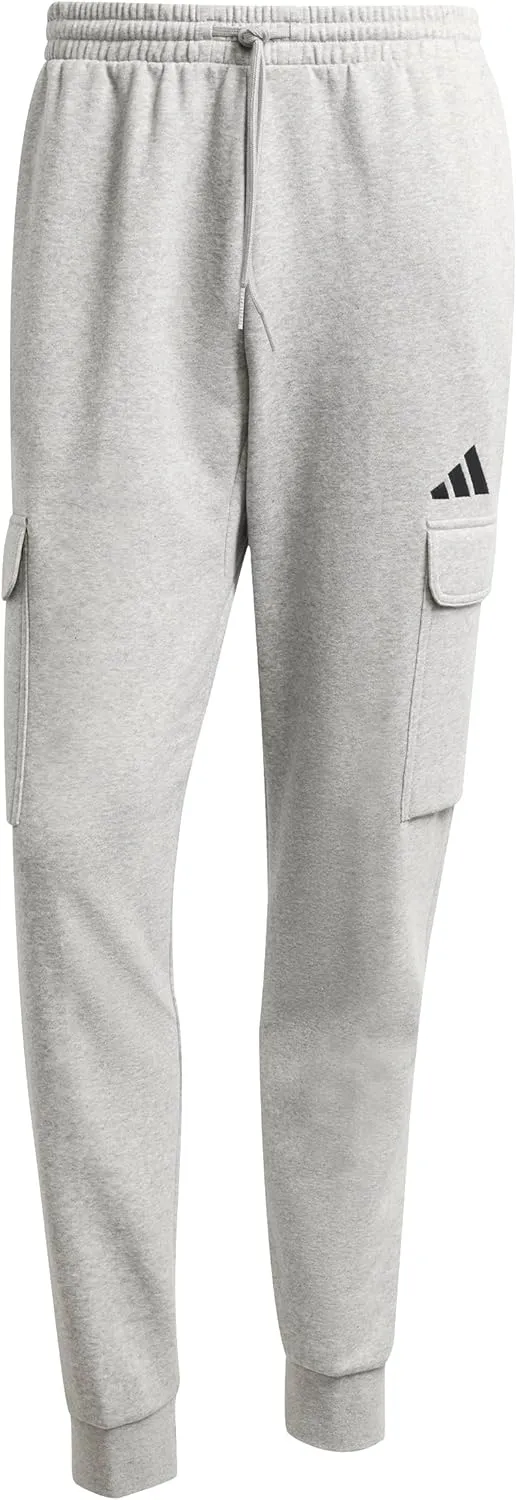 adidas Men's Essentials Feel Cozy Fleece Cargo Pants