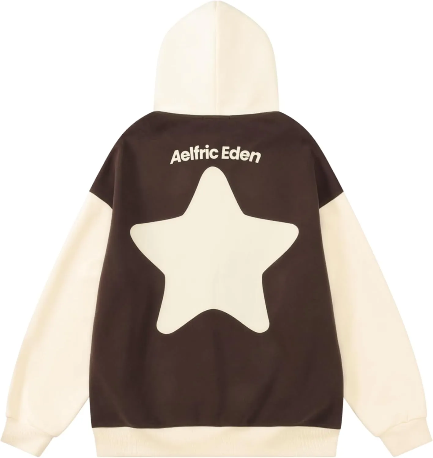 Aelfric Eden Graphic Hoodies for Women Dog Star Print Hoodie Oversized Hoodie Y2K Cute Hooded Sweatshirt