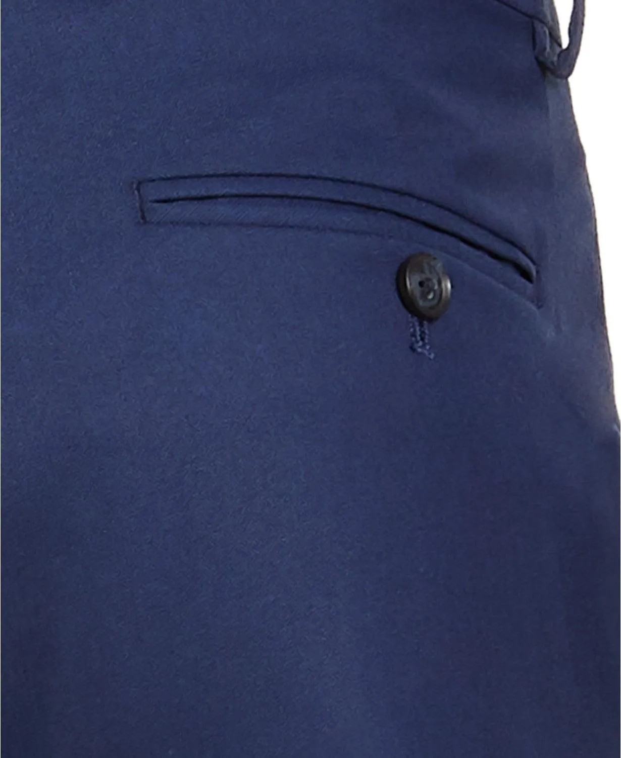 Alfani Mens Slim fit Dress Pants 32 / 32 Blue Solid Stretch