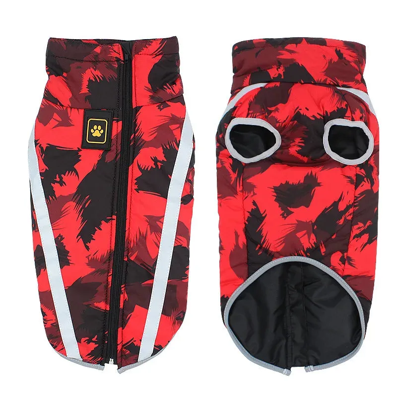Big Dog Coats: Heavy Duty Waterproof Winter Dog Coat, Reflective - Warm Coat for Big Dogs