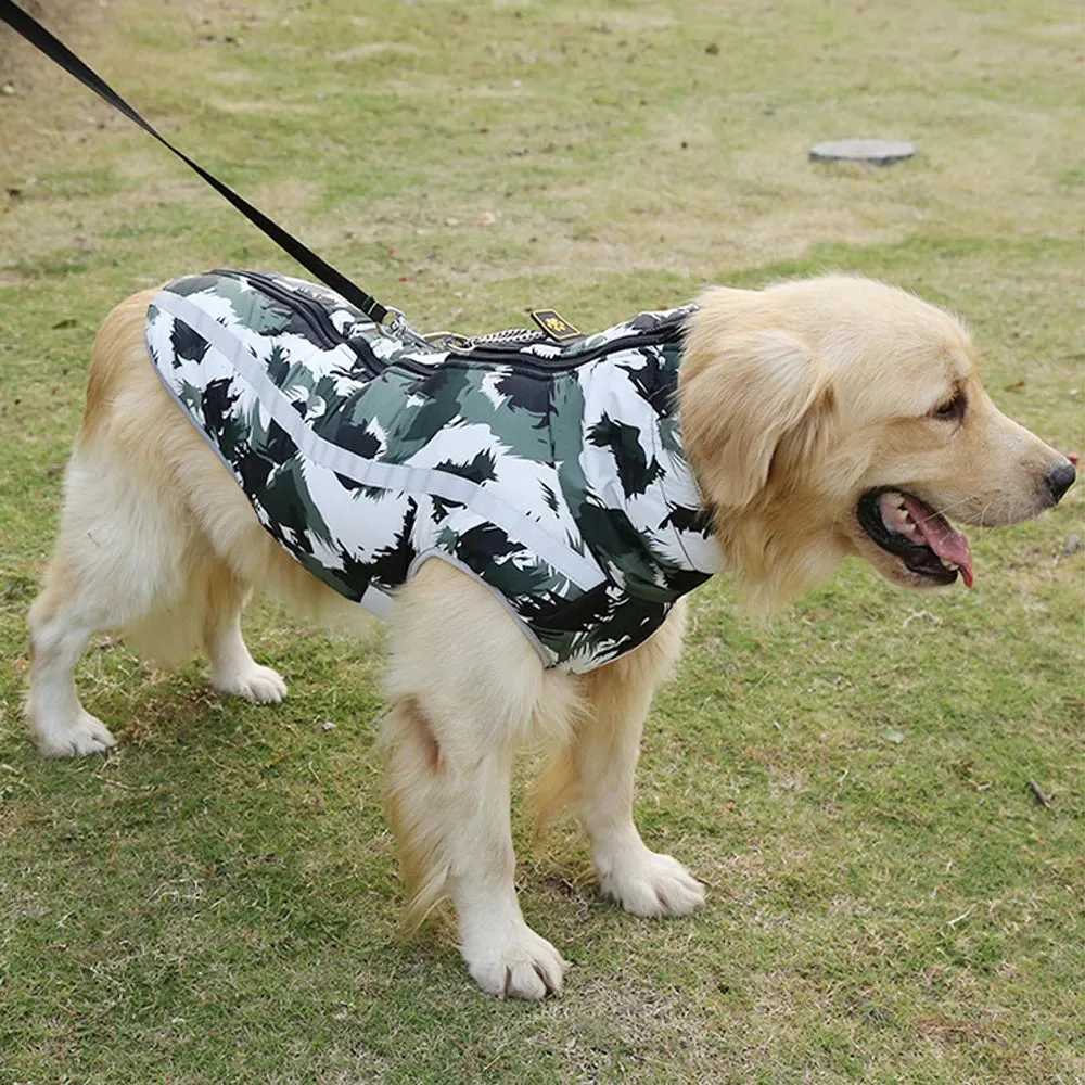 Big Dog Coats: Heavy Duty Waterproof Winter Dog Coat, Reflective - Warm Coat for Big Dogs