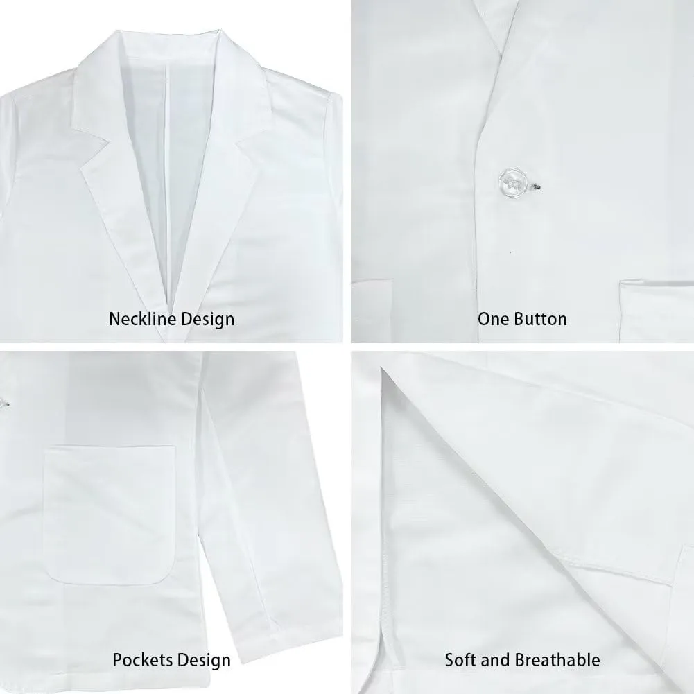 Blazer for Men One Button Notched Lapel Suit Jacket Casual Business Jackets Sports Coats Slim Fit Plus Size Blazer