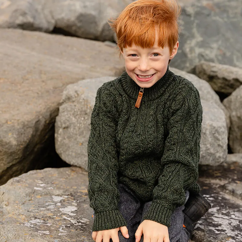 Boys Aran Sweater