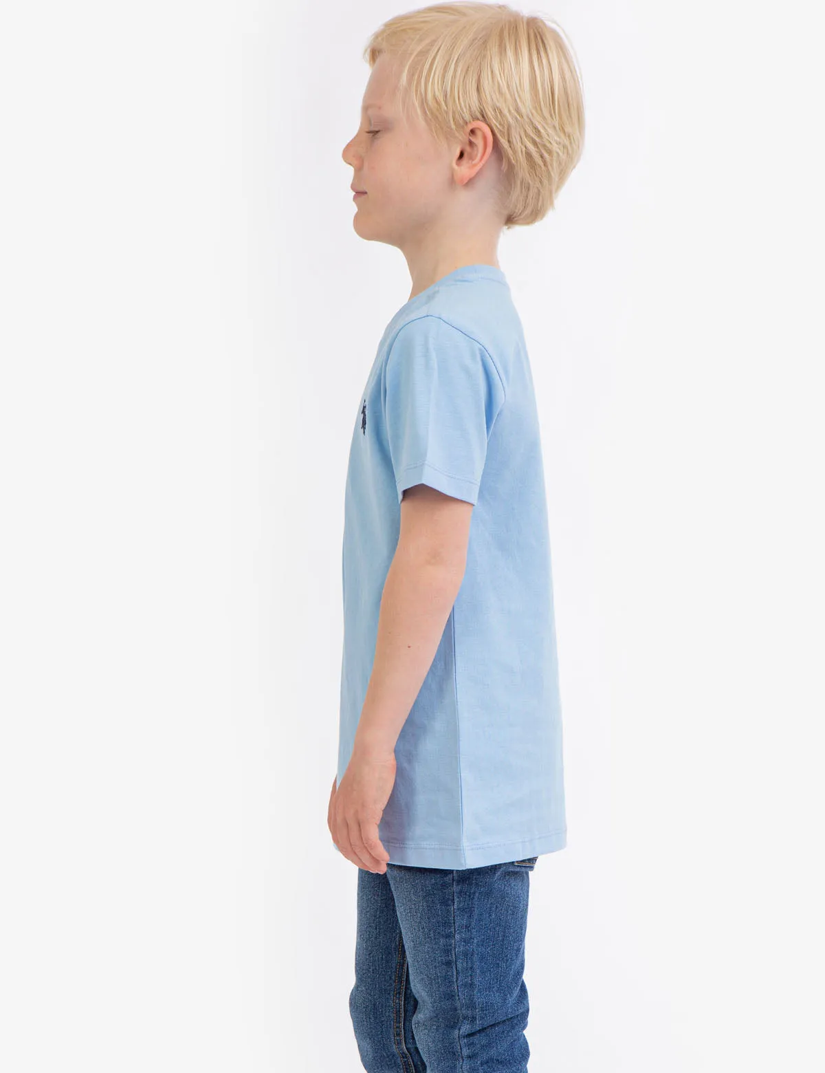 BOYS BASIC CREW NECK T-SHIRT