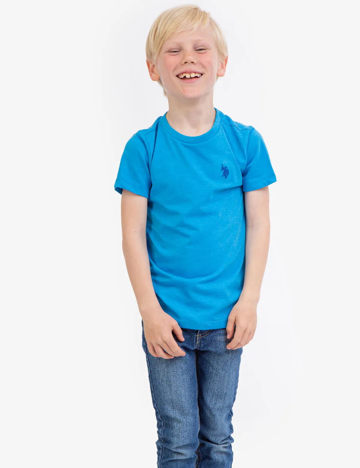 BOYS BASIC CREW NECK T-SHIRT