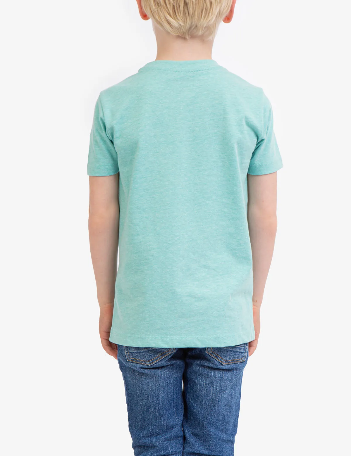 BOYS BASIC CREW NECK T-SHIRT