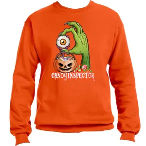 Candy Inspector Unisex Halloween Sweater – Cozy Fit, Fun & Sweet Graphic