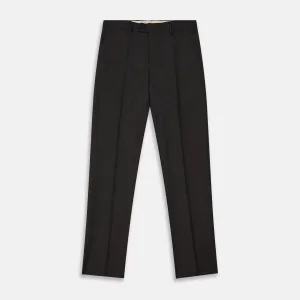 Charcoal Grey Wool Manson Trousers