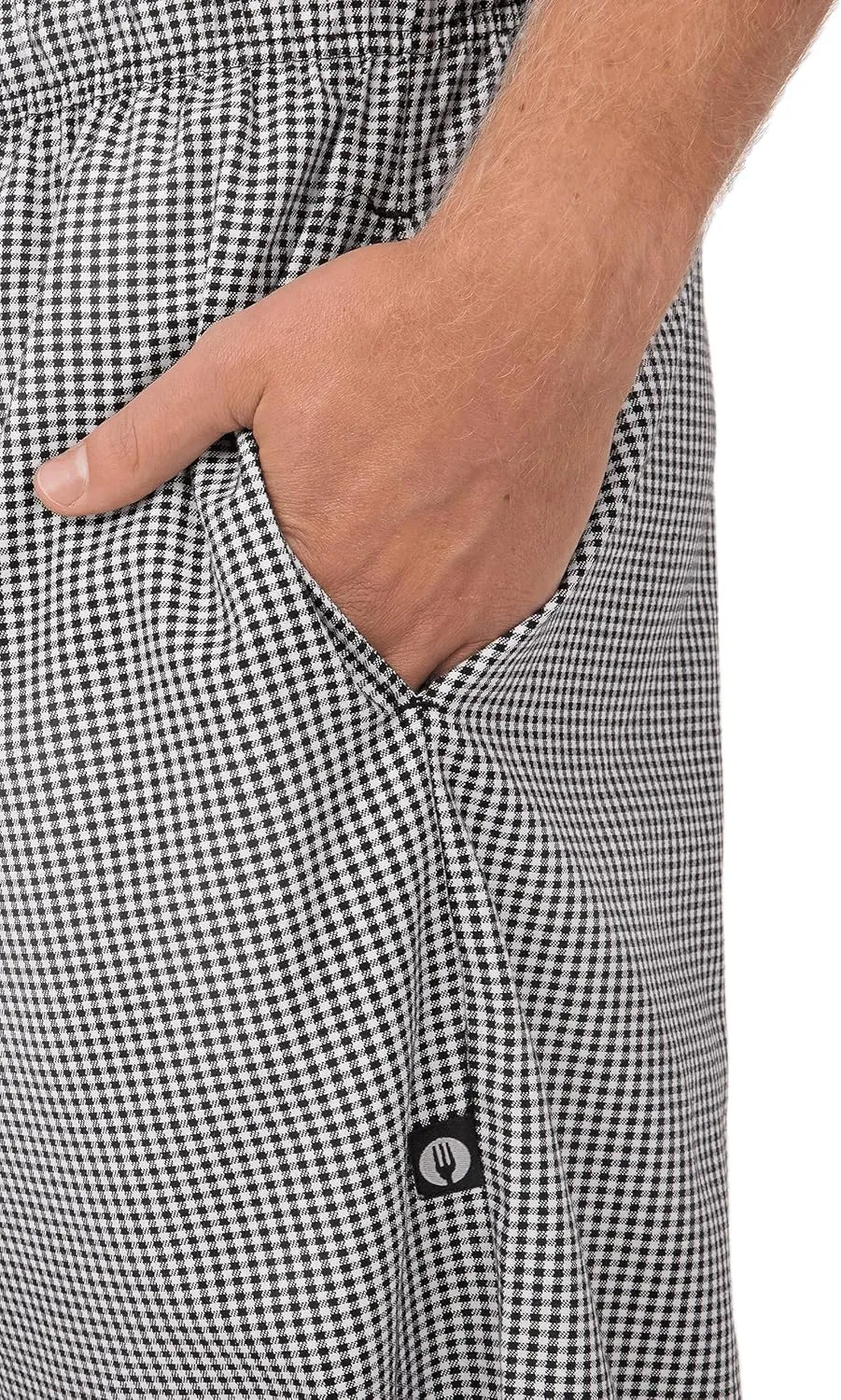 Chef Works Men's Essential Baggy Zip-Fly Chef Pants