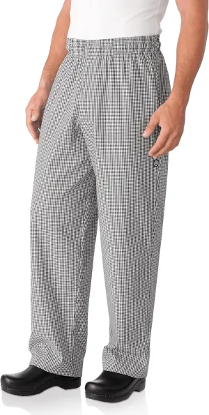 Chef Works Men's Essential Baggy Zip-Fly Chef Pants
