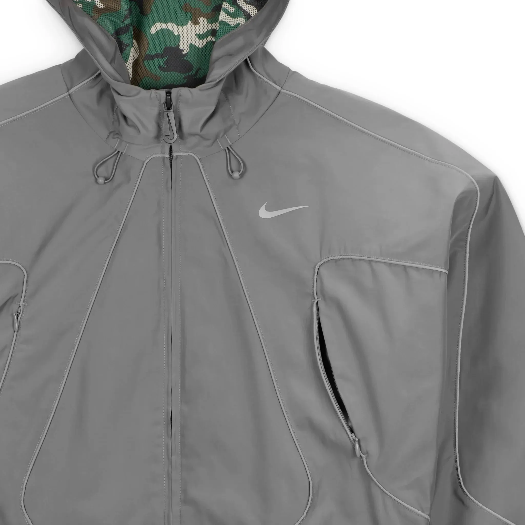 Corteiz x Nike Gully Grey Track Jacket