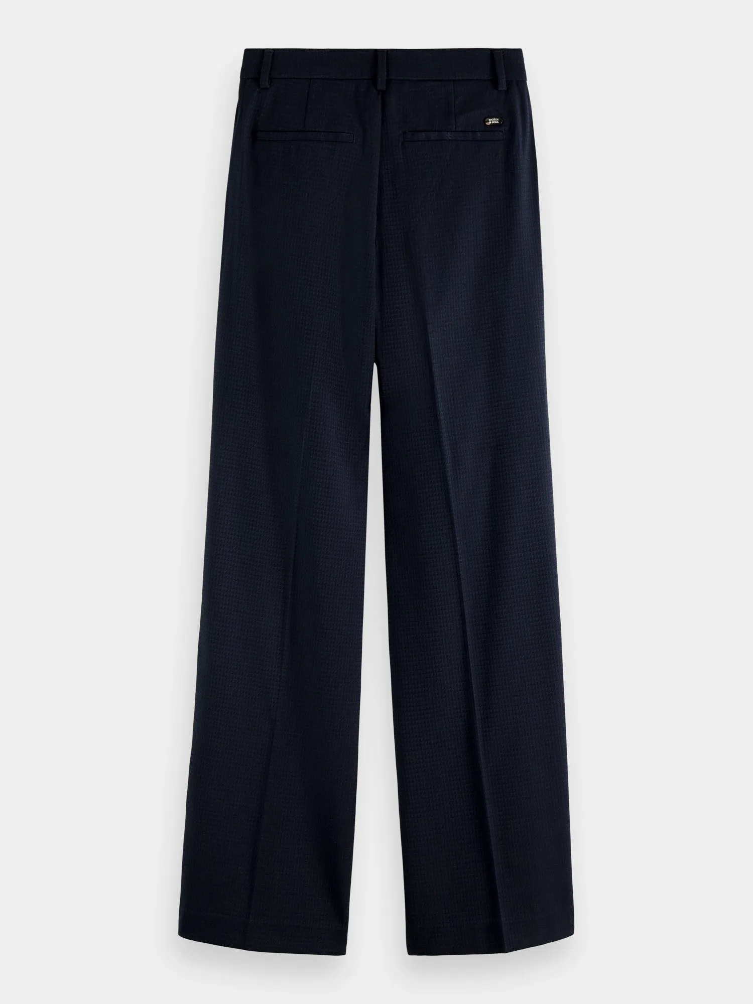 Edie high-rise wide-leg pants