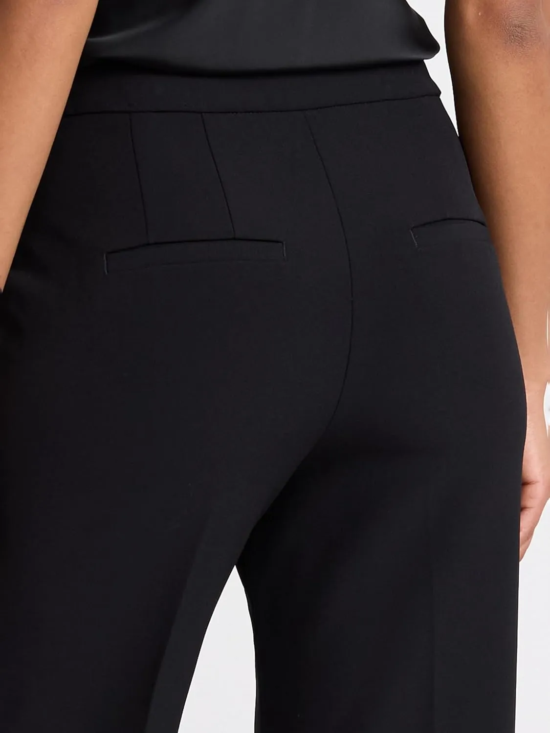 EXPRESS Womens Editor HIGH Rise Trouser Flare Pant