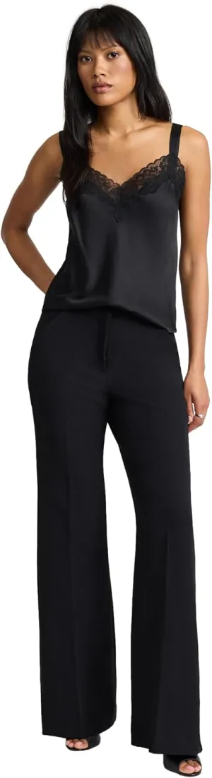 EXPRESS Womens Editor HIGH Rise Trouser Flare Pant