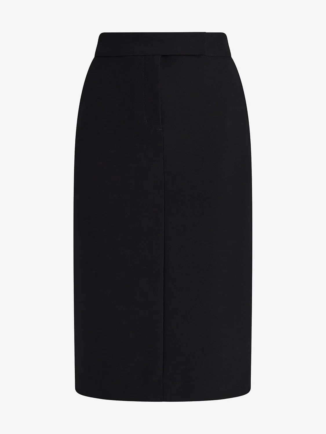 EXPRESS Women's Editor High Waisted Midi Pencil Skirt