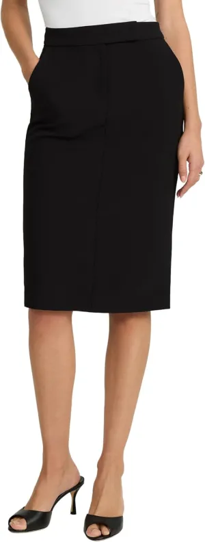 EXPRESS Women's Editor High Waisted Midi Pencil Skirt