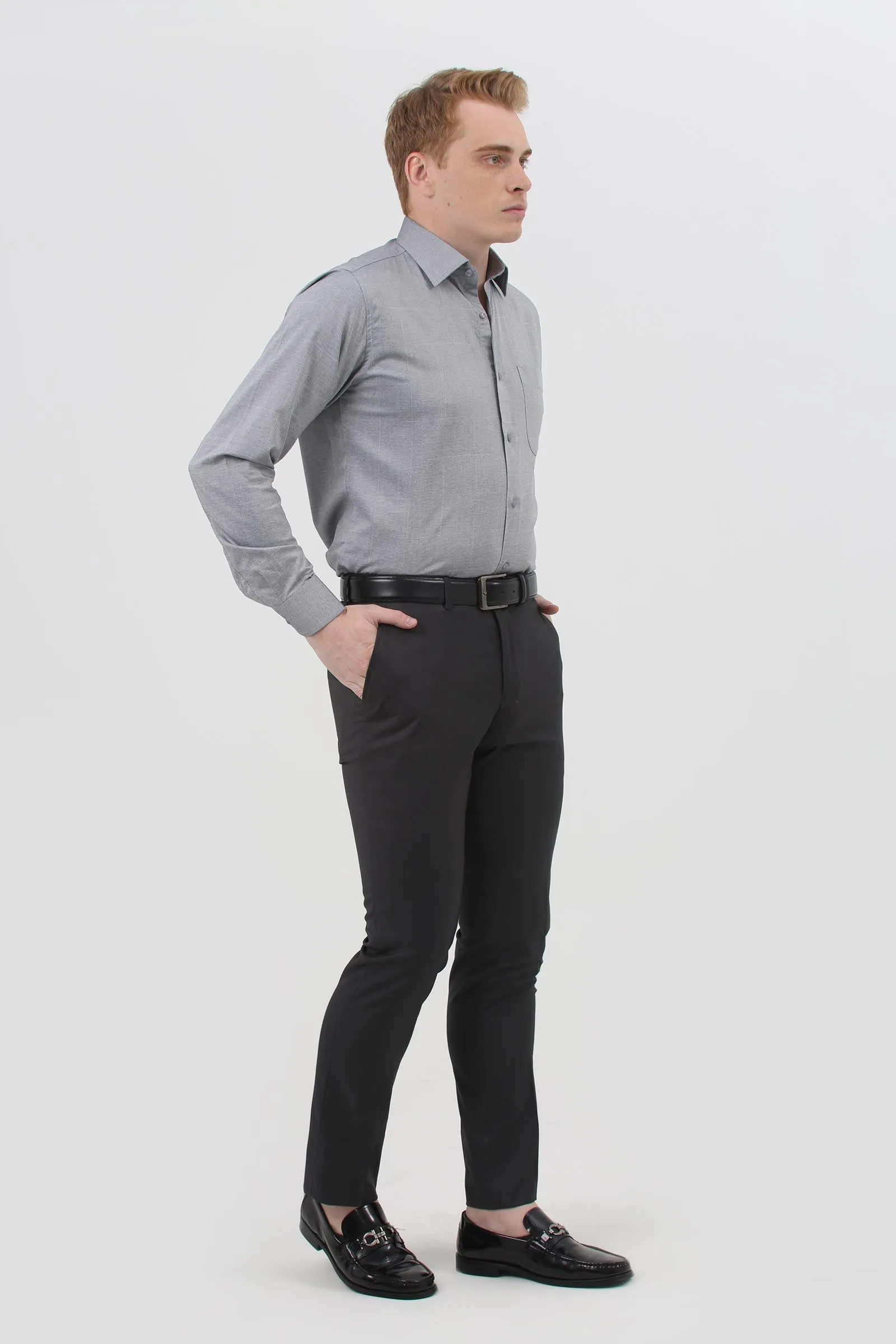 Formal Trouser Grey Plain SU20-B-400