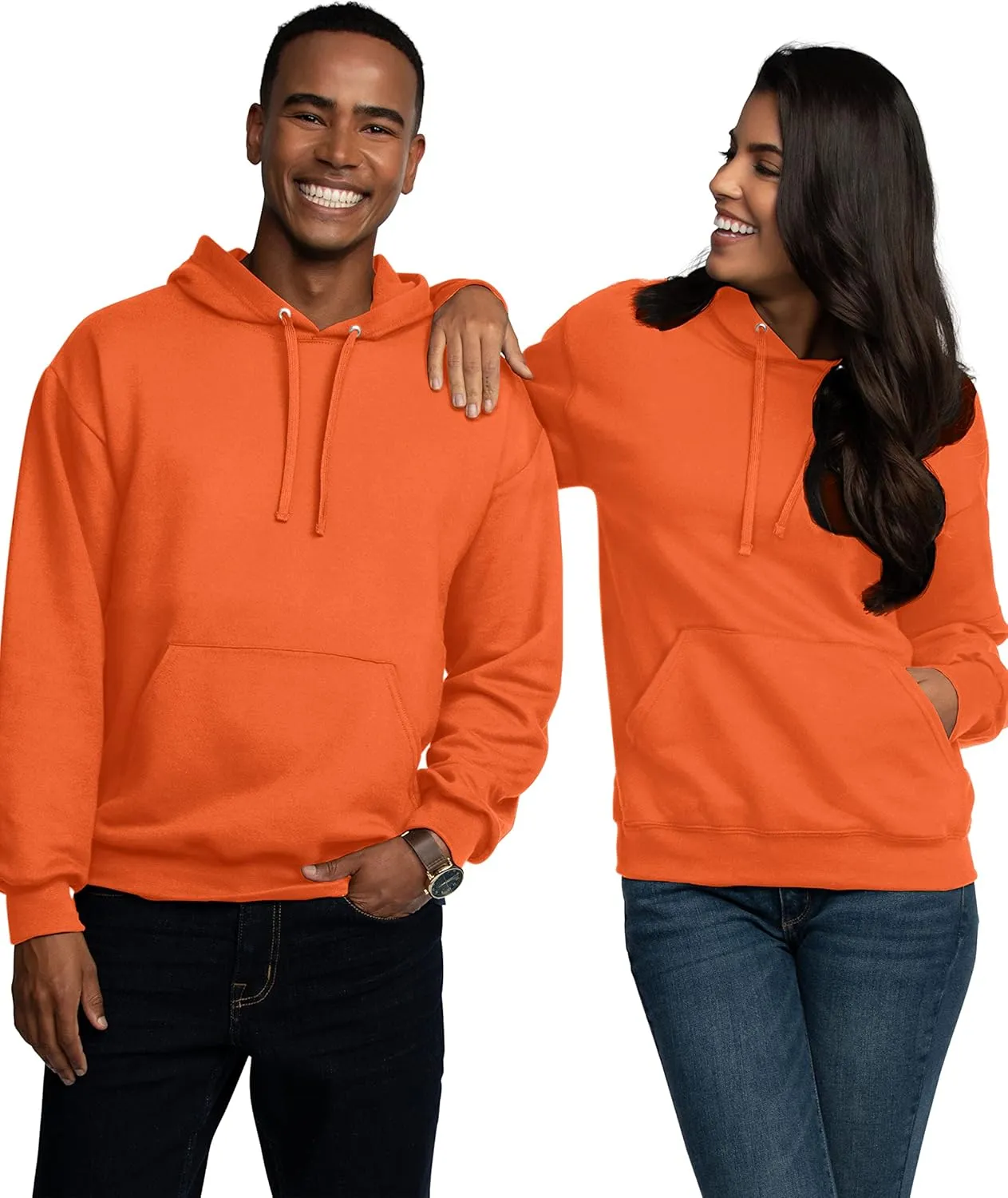 Fruit of the Loom Men's Eversoft Fleece Hoodies, Moisture Wicking & Breathable, Pullover Hooded Sweatshirt