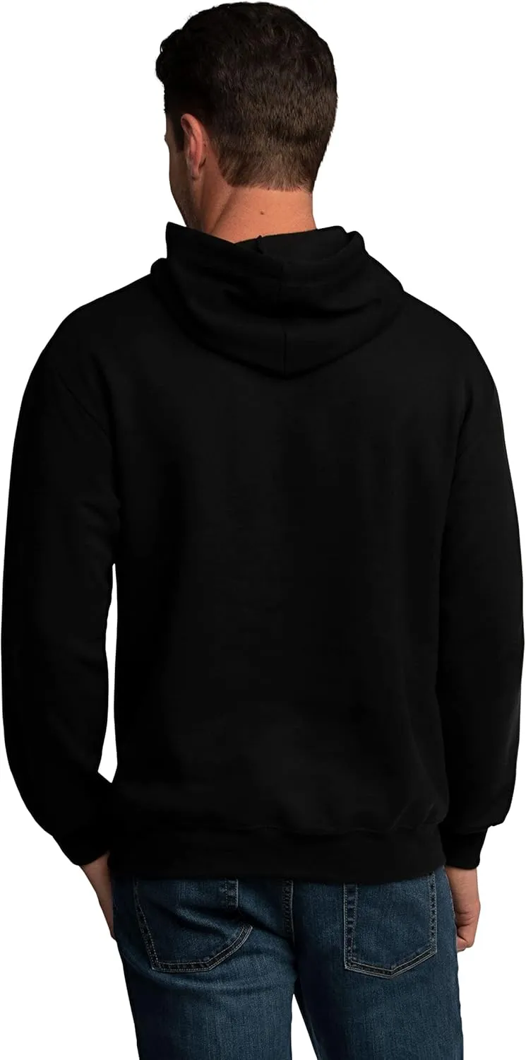 Fruit of the Loom Men's Eversoft Fleece Hoodies, Moisture Wicking & Breathable, Pullover Hooded Sweatshirt