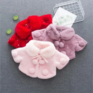Fur Winter Baby Coats