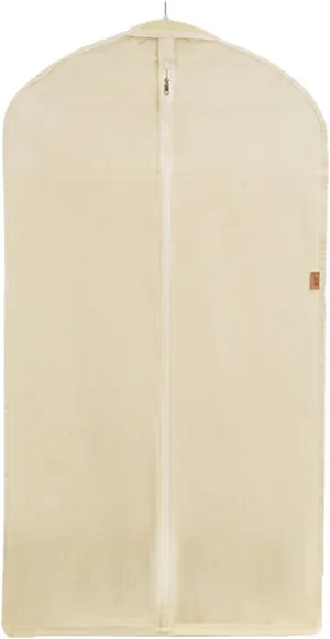Garment Bag Pure Cotton, Suit Bags with Mesh Cloth, Bottom Closed, Suitable for Storing Silk Clothes, Jackets, Shirts(58x110cm/23x43in)