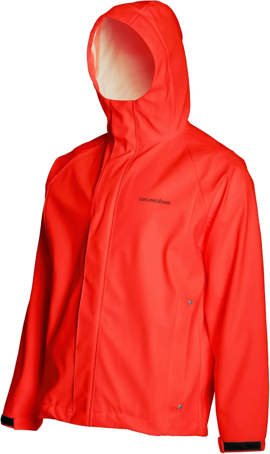 Grundens Mens Neptune Commercial Fishing Jacket | Waterproof, Adjustable