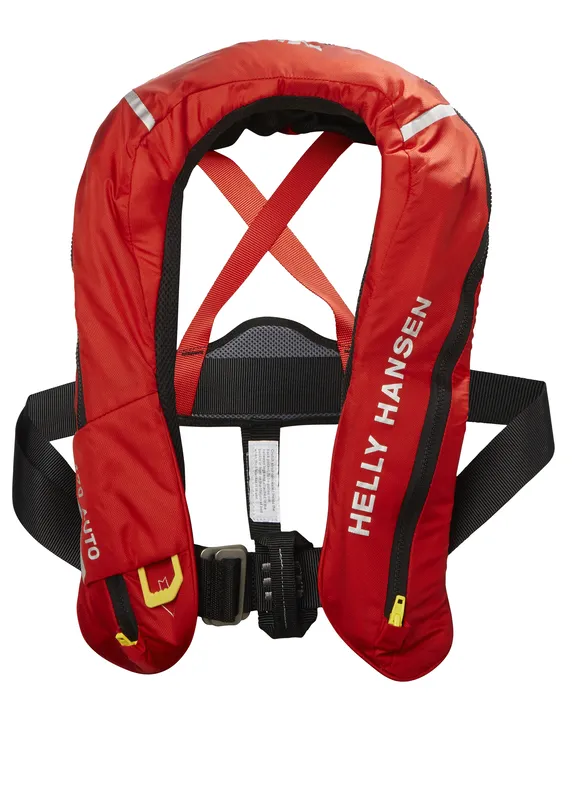 Helly Hansen Unisex SailSafe Inflatable Inshore Lifejacket (Alert Red)