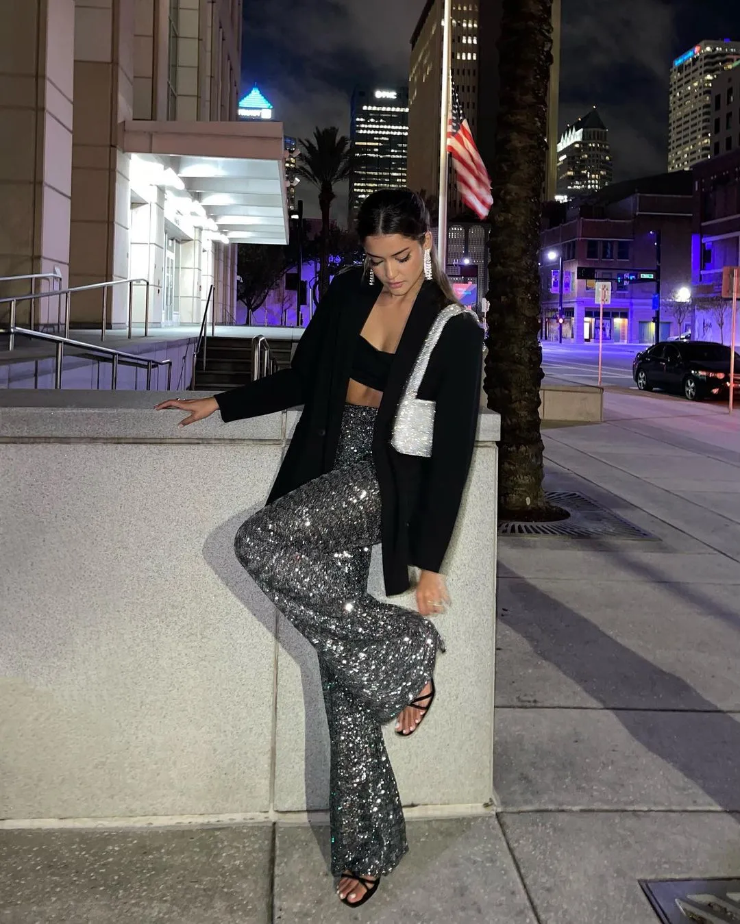 HIGH WAIST FLARE PANTS