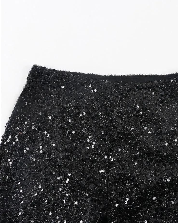 HIGH WAIST FLARE PANTS
