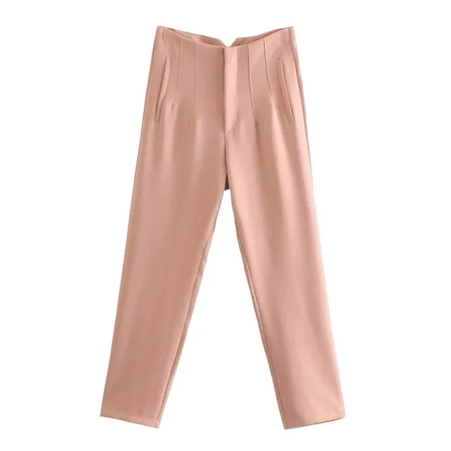 HIGH WAIST OFFICE PANTS
