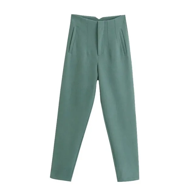 HIGH WAIST OFFICE PANTS