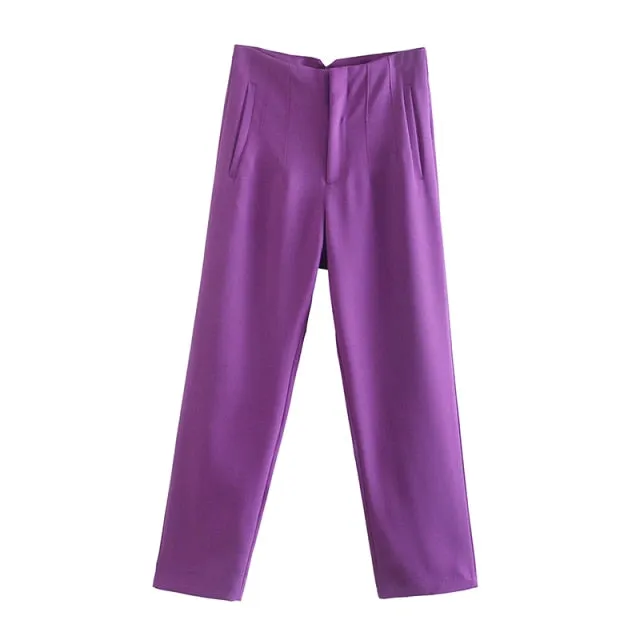 HIGH WAIST OFFICE PANTS