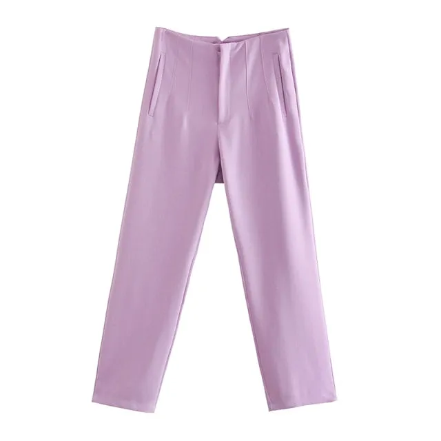 HIGH WAIST OFFICE PANTS