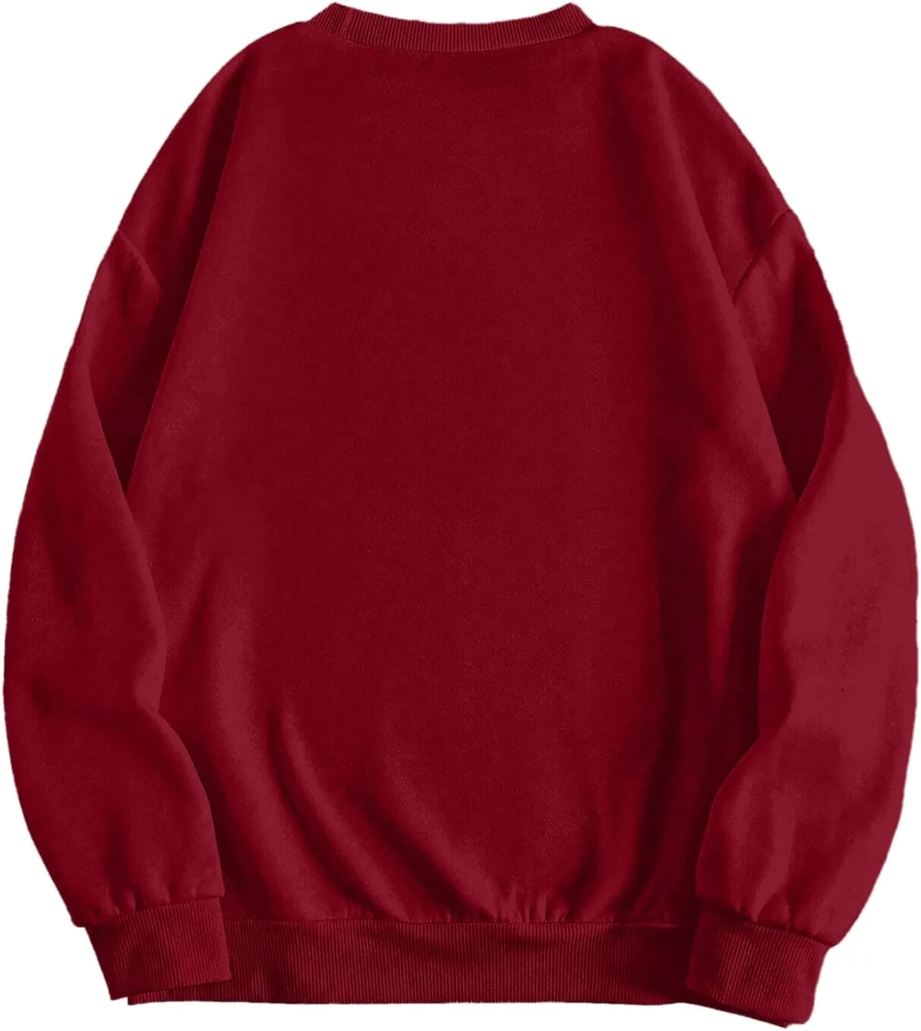 Hilinker Women's Graphic Crewneck Sweatshirts Casual Loose Long Sleeve Pullover Tops