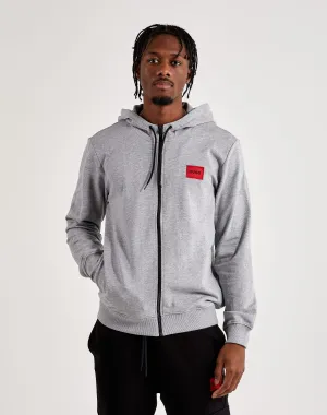 Hugo Box Logo Full-Zip Hoodie