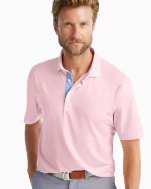 Jersey Robben Print Polo (Pink)