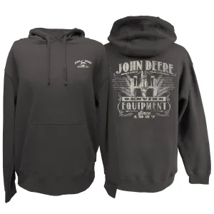 John Deere Men's Newsprint Fleece Hoodie