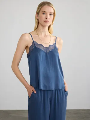 LACE SILK CAMISOLE