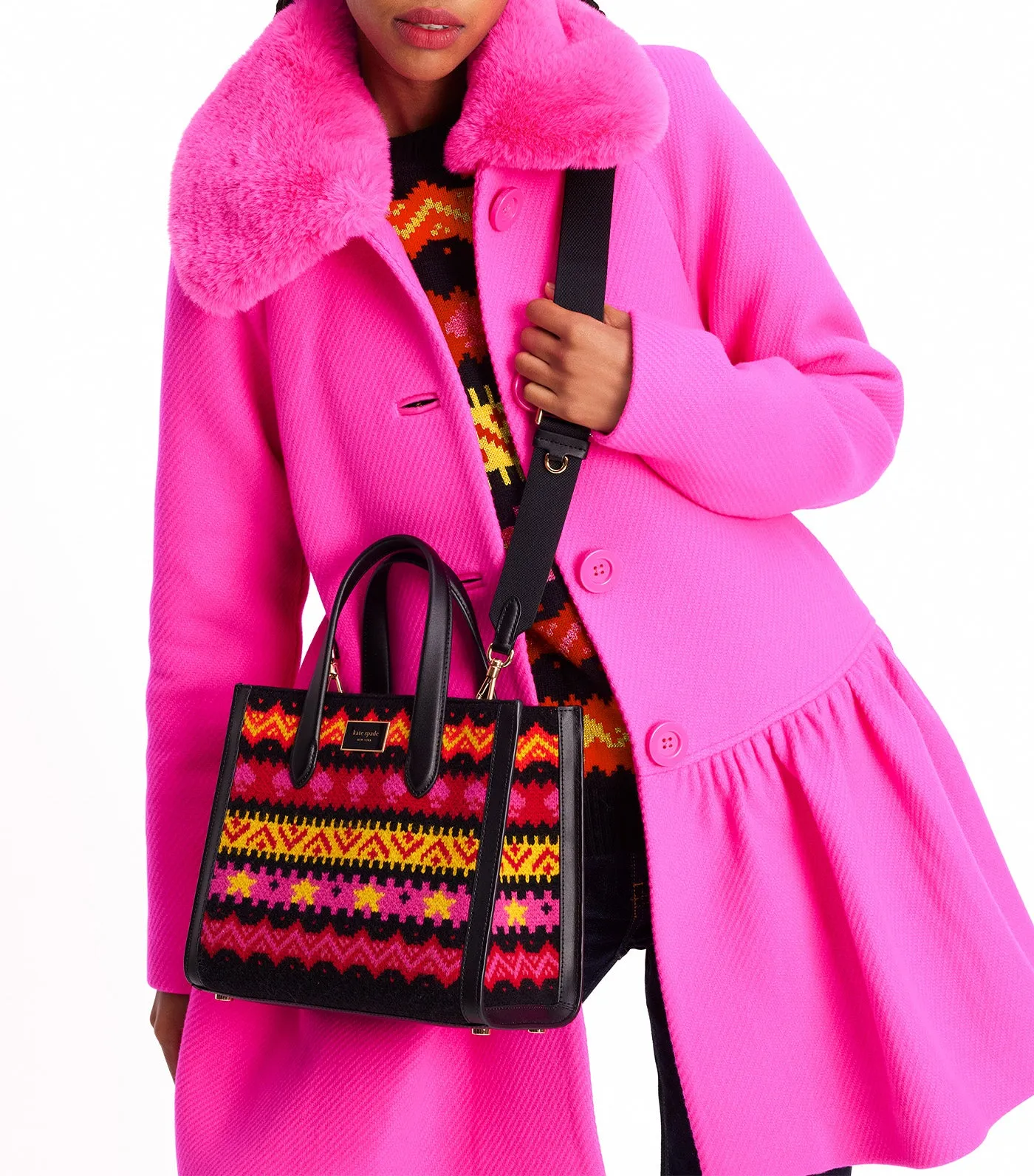 Manhattan Carnival Fair Isle Small Tote