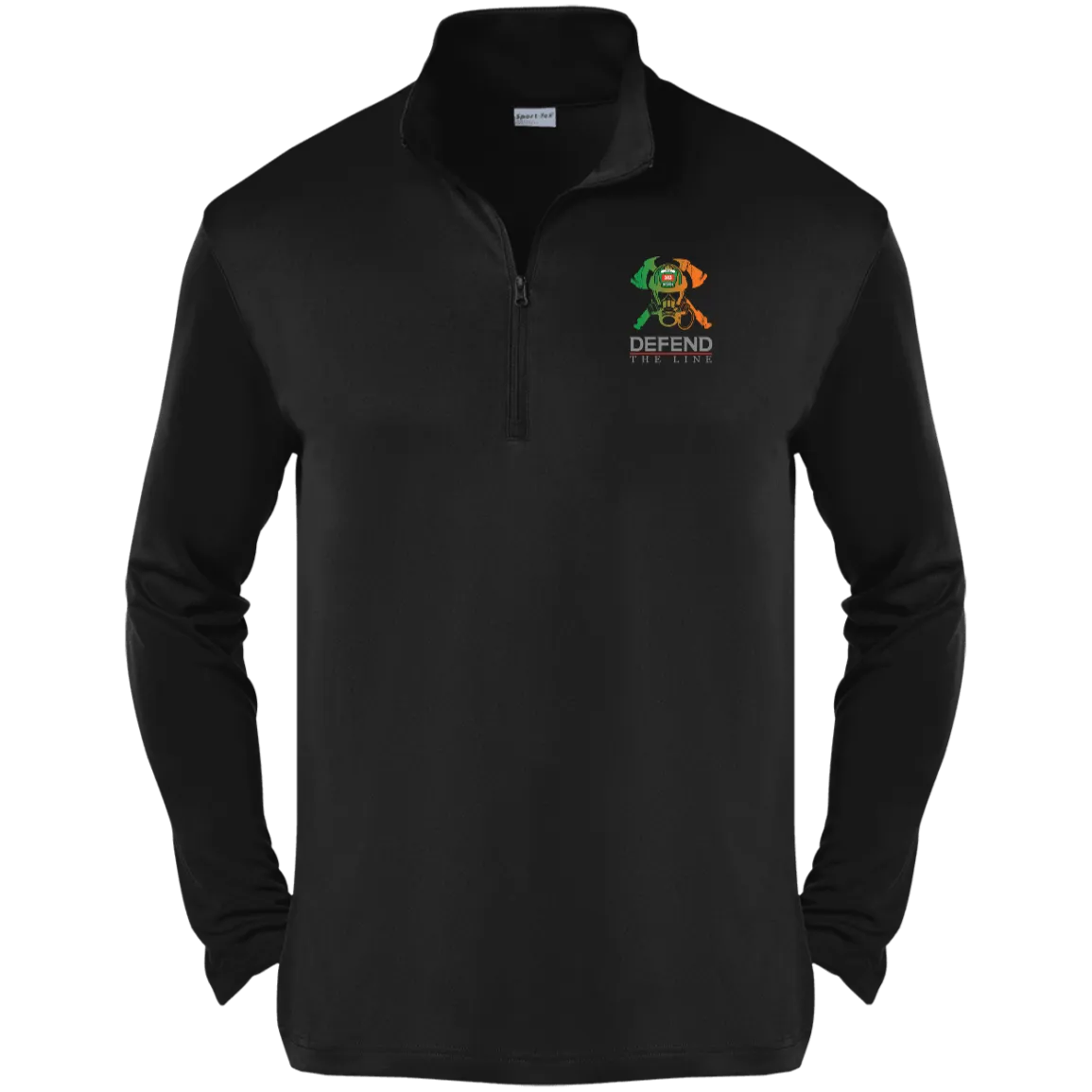 Mens Irish By Blood Firefighter Performance Pullover
