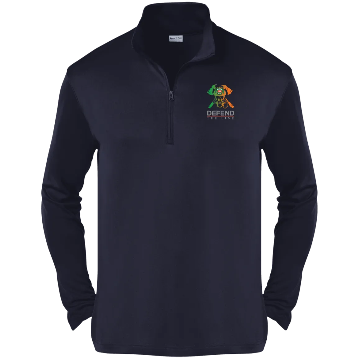 Mens Irish By Blood Firefighter Performance Pullover