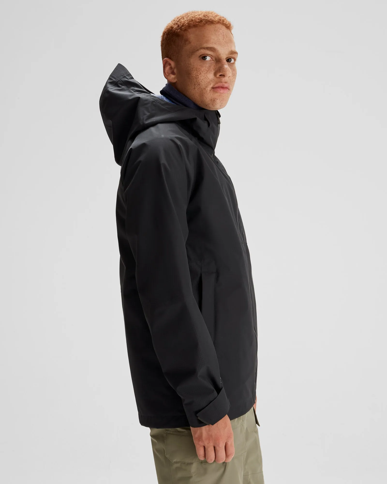 Men's PWDR-Days 2L Shell Snow Jacket - Black Stingray