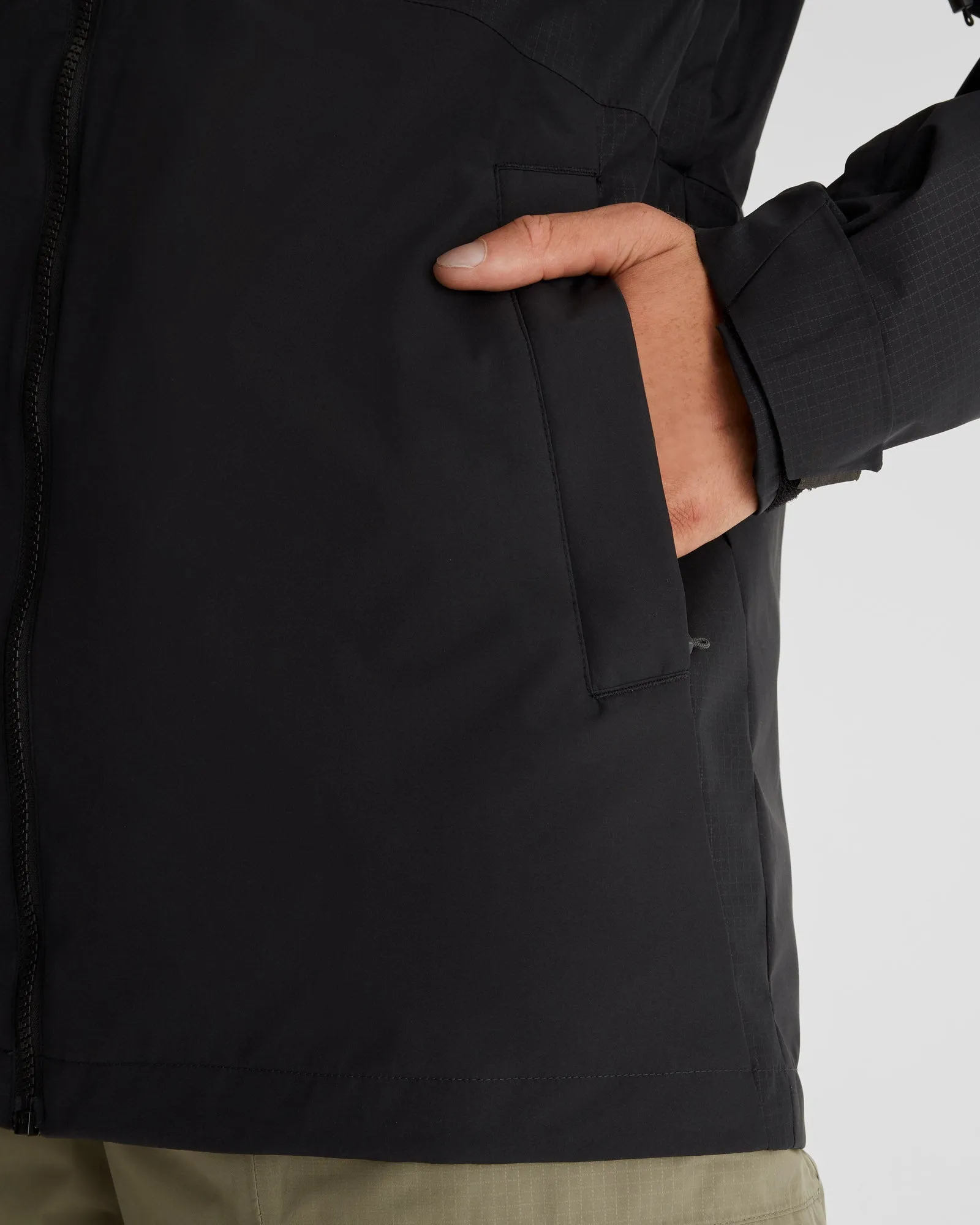 Men's PWDR-Days 2L Shell Snow Jacket - Black Stingray