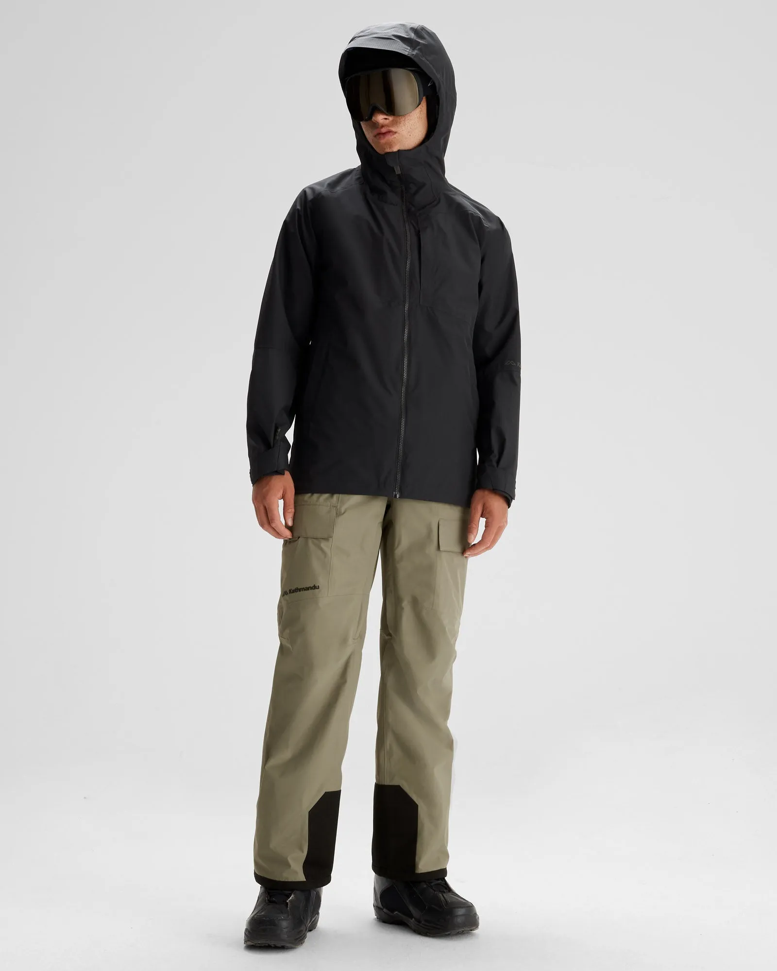 Men's PWDR-Days 2L Shell Snow Jacket - Black Stingray