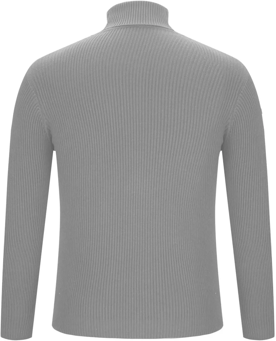 Men's Ribbed Turtleneck Winter Long Sleeve Sweaters Basic Lightweight Undershirts Casual Thermal Pullover Sweaters