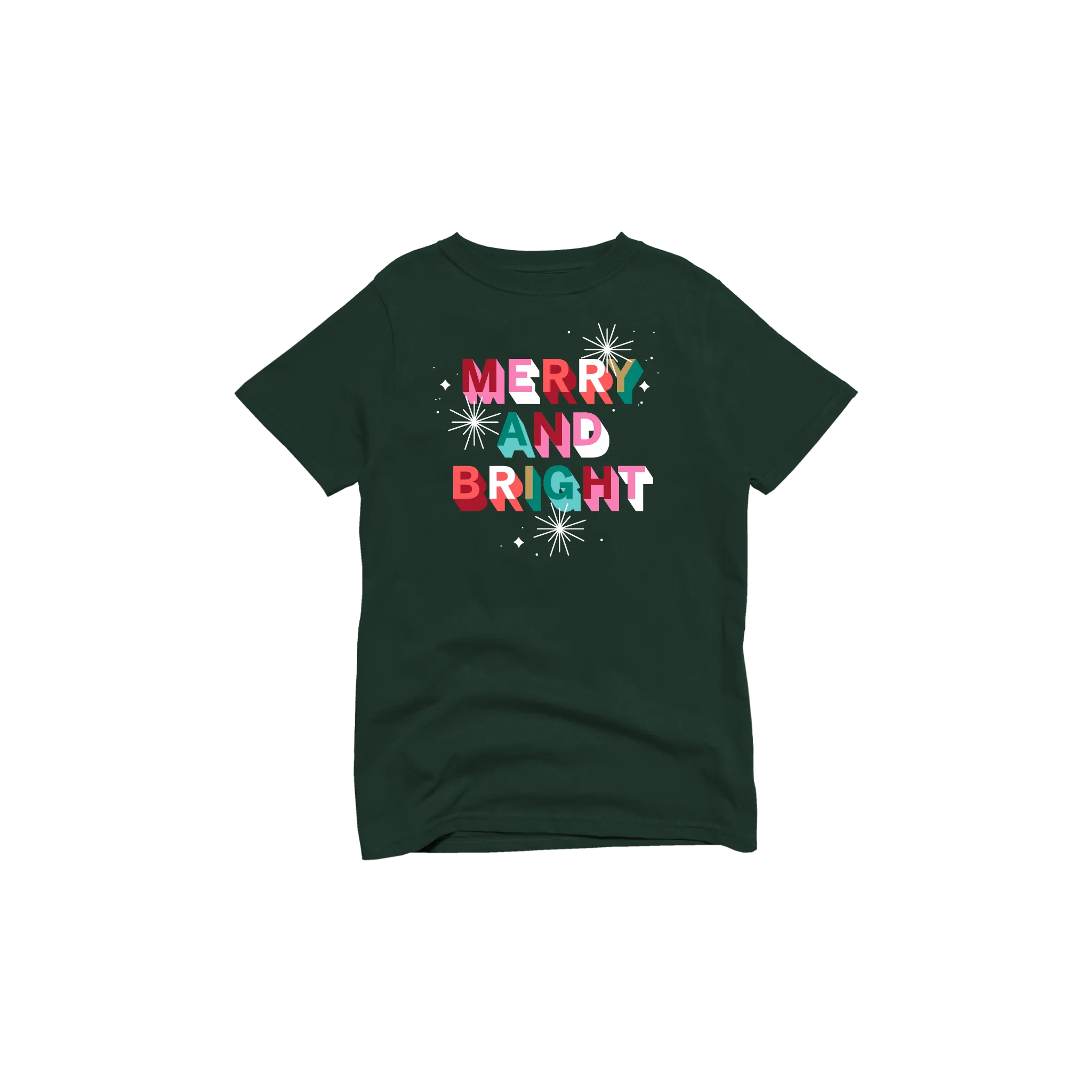 Merry and Bright Youth Eco-Cotton Tee