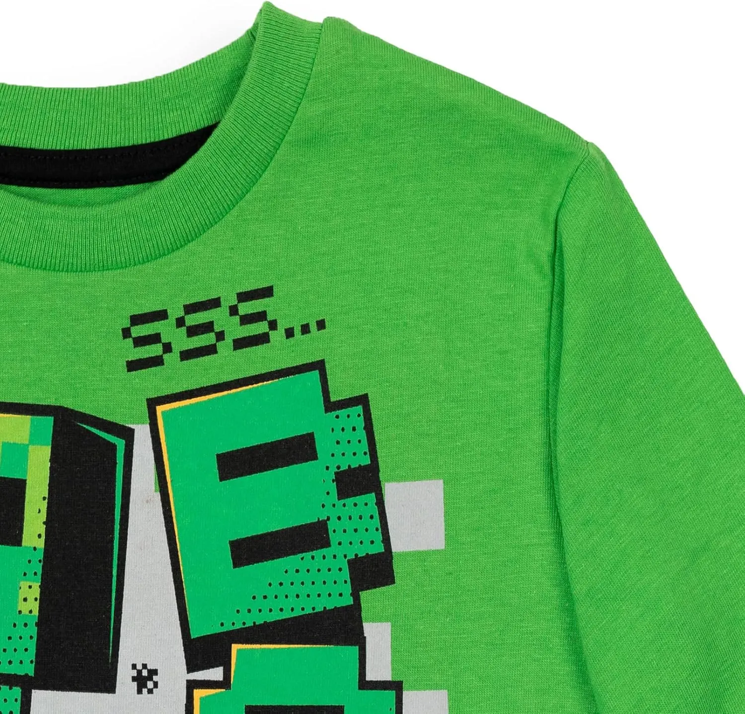 Minecraft 2 Pack Long Sleeve T-Shirts Little Kid to Big Kid Sizes (4-18-20)