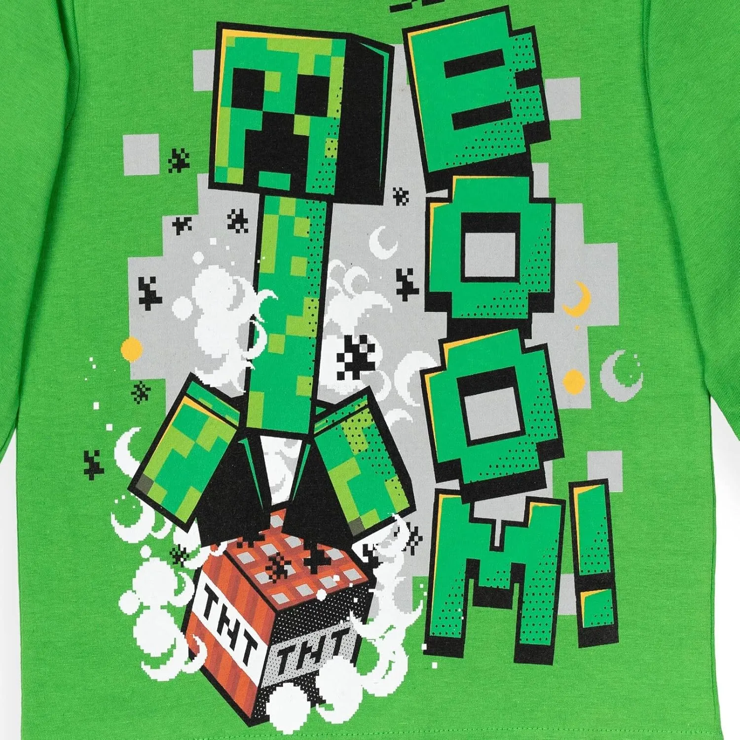 Minecraft 2 Pack Long Sleeve T-Shirts Little Kid to Big Kid Sizes (4-18-20)