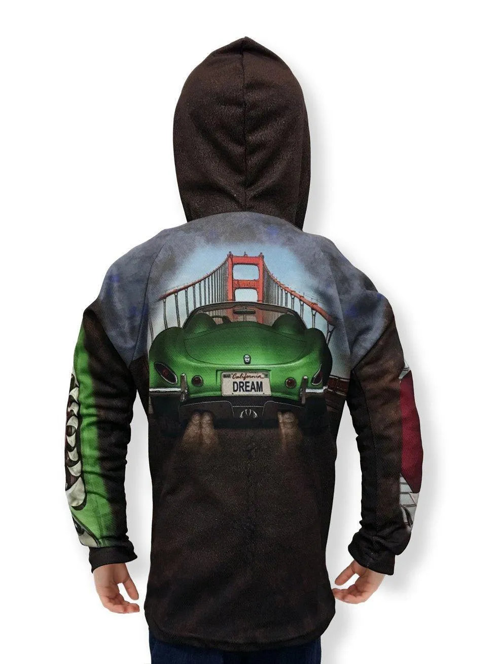 MOUTH MOBILES™ GOLDEN GATE - Hoodie Chomp Shirt by MOUTHMAN®