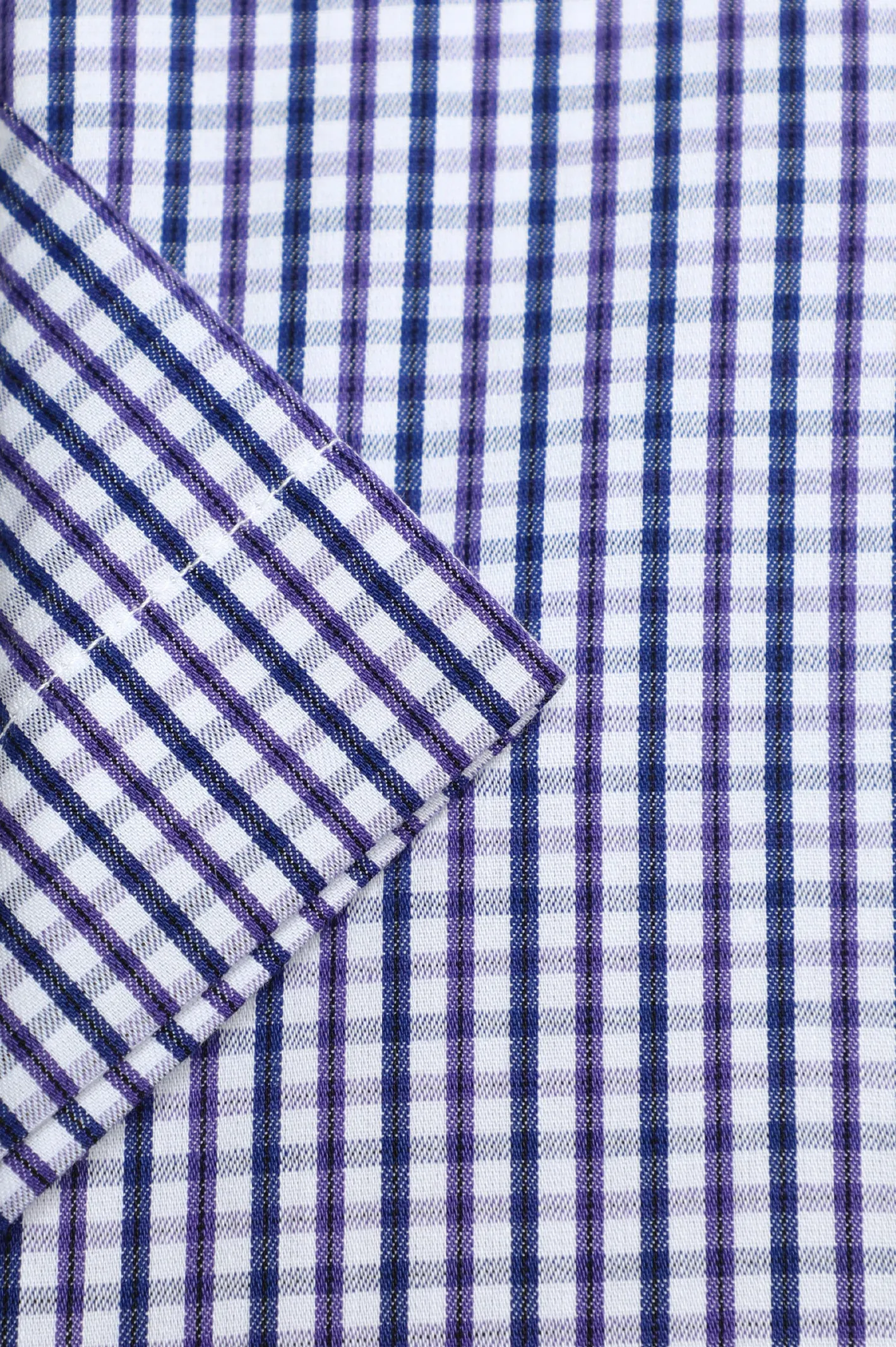 Multicolor Mini-Check Formal Shirt (Half Sleeve)